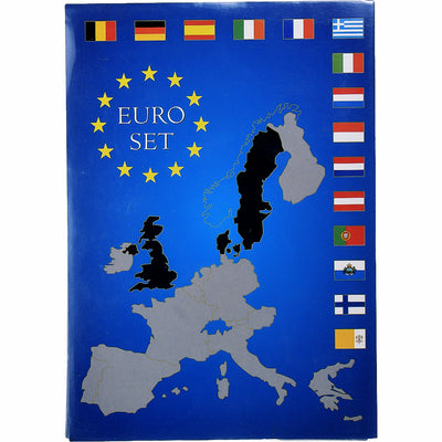 Lussemburgo,
Set 1 ct. - 2 Euro,
euro set