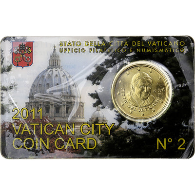 Vaticano, 
            
               Benedict XVI, 
            
               50 Euro Cent