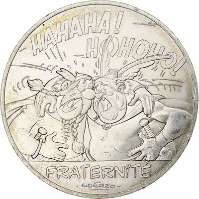 Francia, 
            
               10 Euro, 
            
               Fraternité Astérix chez les belges